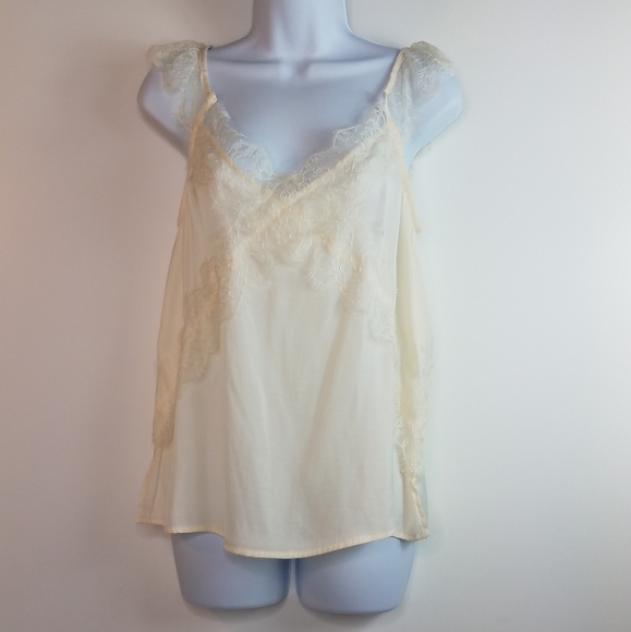 Vici Love Language Lace Camisole in Ecru - Picture 7 of 13